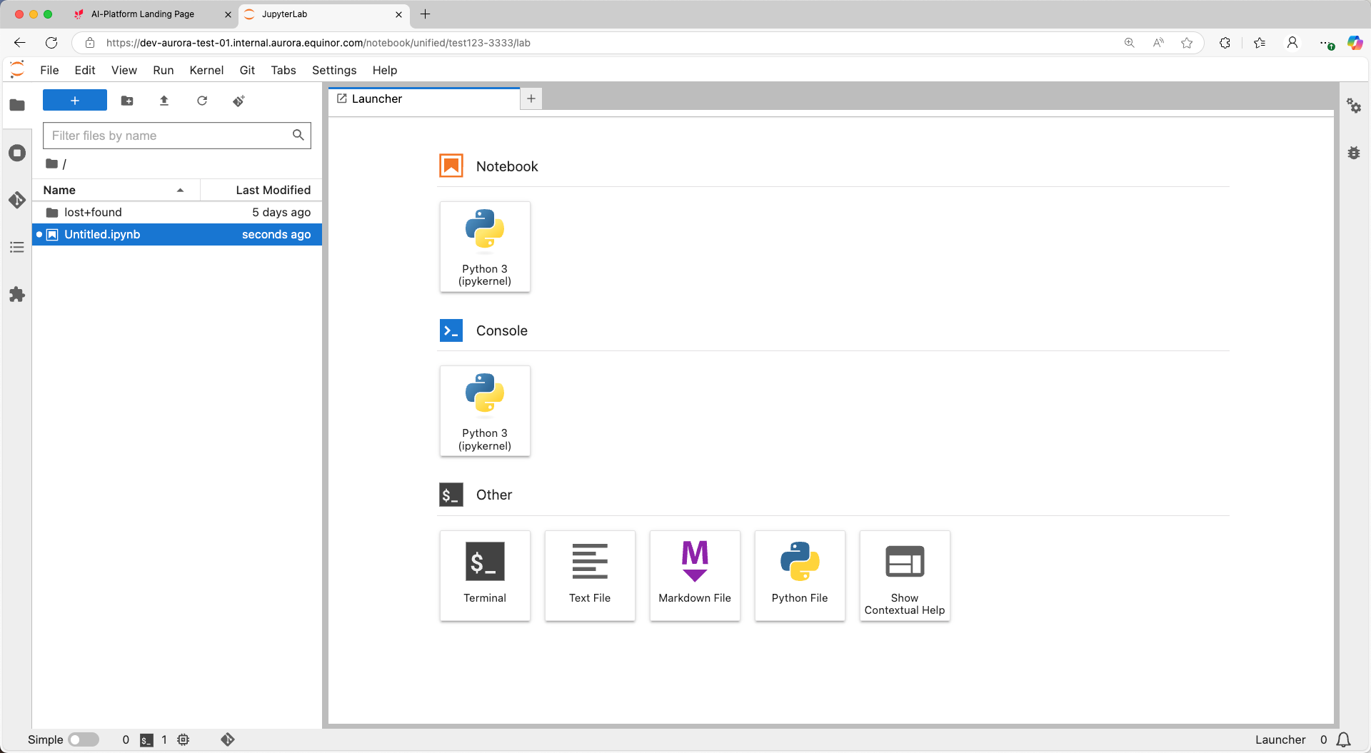 JubyterLab IDE for your notebook